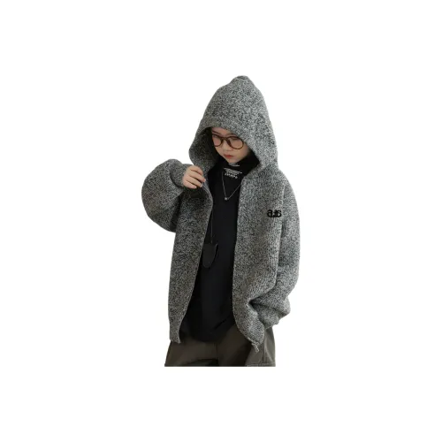 Qiao Ni Tong Серые Свитера для Подростков