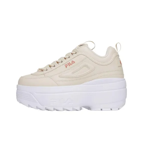 FILA Disruptor 2 Low Топ Повседневная обувь Женская Белый Серый