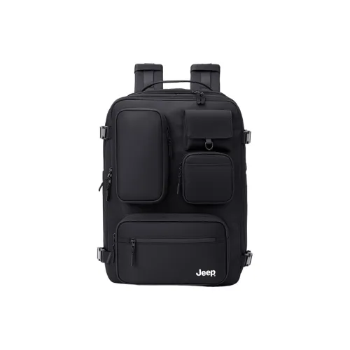 Jeep Oxford Рюкзак Стандартный Мужской Черный