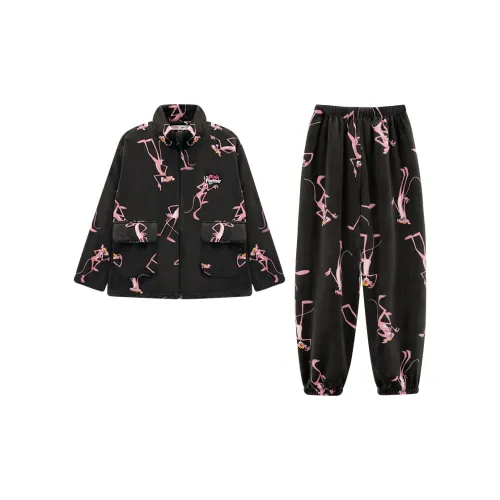 QINZUIMAO Пижамные комплекты для женщин цвет голубино-серый