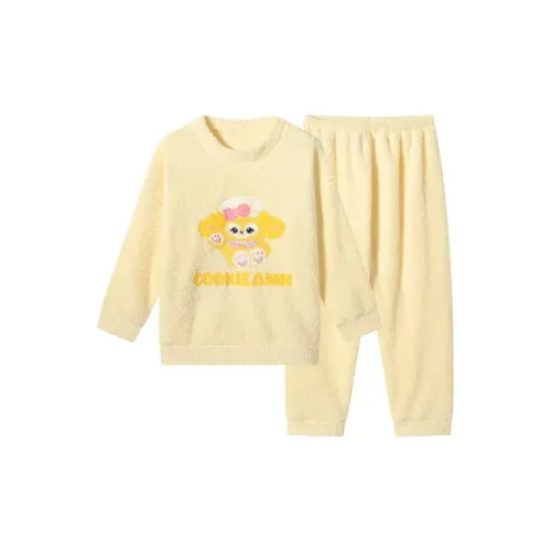 Dippanis Круглый вырез Chef Торт Женские Пижамные комплекты