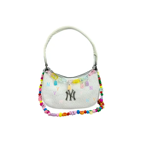 MLB MONOGRAM Коллекция Искусственная кожа Плечевая сумка Унисекс Белый