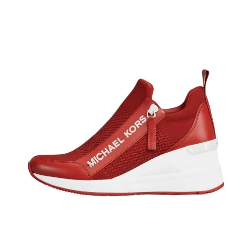 MICHAEL KORS Willis Low Топ Повседневная обувь Женская Красная