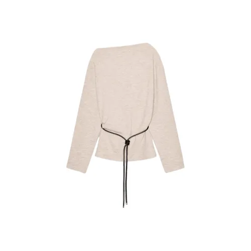 ZARA Collaboration Зебра С принтом Бежевый Женские T-рубашки