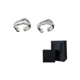 Геометрические наушники/1 пара + Глубокий черный роскошный подарок в коробке