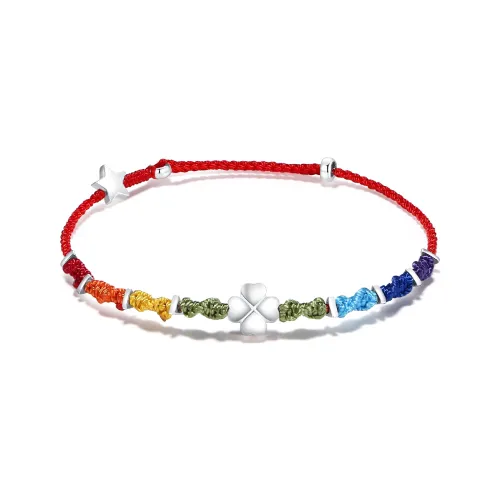 PUTUOSHANWENCHUANG S925 Браслет Подвески Унисекс