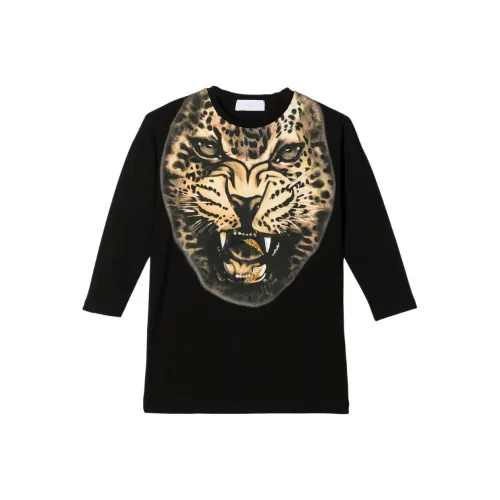 Roberto Cavalli Черные Платья для девочек