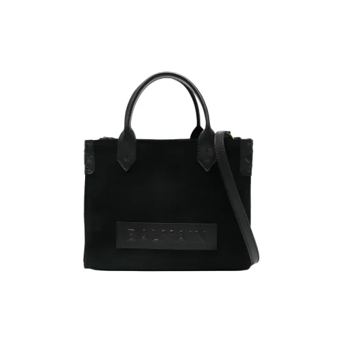 BALMAIN Коровья кожа Одно плечо Сумка Стандартная Женская Черная