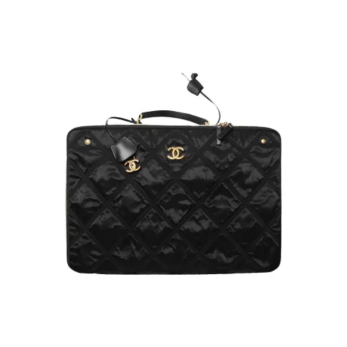 CHANEL Холст Сумка Дорожная Сумка Женская