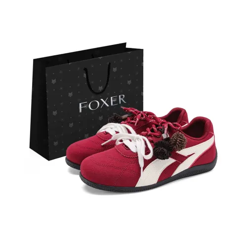 FOXER Амортизация Поддержка Низкий Топ Немецкая Армия Кроссовки Женские