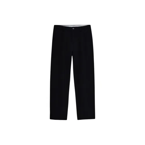 Jiumuwang Мужские брюки Expert Fw25 Повседневные брюки Облегающий крой Мужской Ночной черный