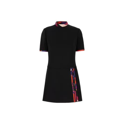 EMILIO PUCCI Короткое платье с короткими рукавами женское