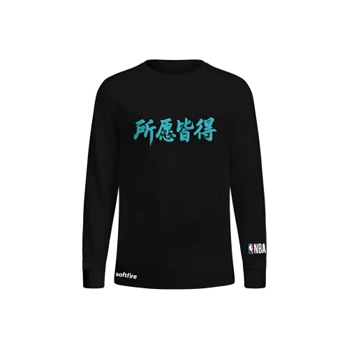 NBA Черный Унисекс Футболки