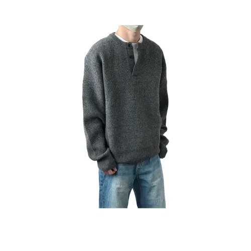 DANJUE Темно-серый унисекс трикотаж