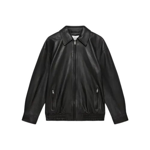 ARITZIA FW25 Jones кожаная куртка BOMBER женская