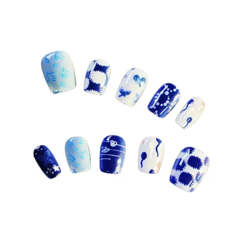 SHITIAN Tie Dye Бабочка Сердце Короткий Квадрат Многоцветный Однотонный