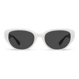 Белая оправа, серые линзы 9152-C4