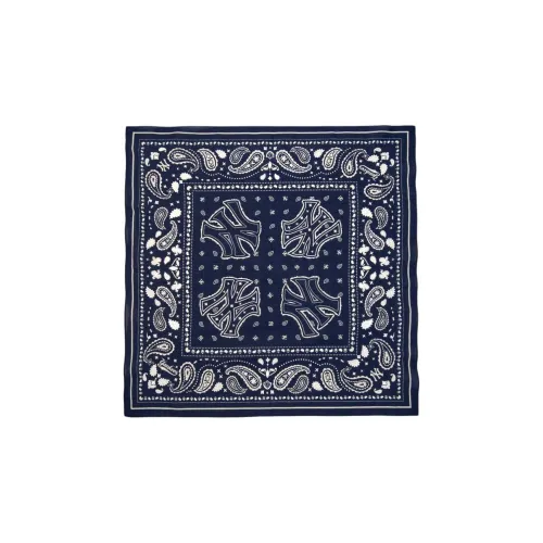 MLB 100% хлопок Повязки на голову Унисекс Морской синий