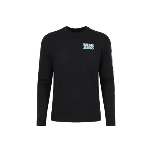 Calvin Klein Круглый вырез Длинный рукав Т-рубашка Мужская