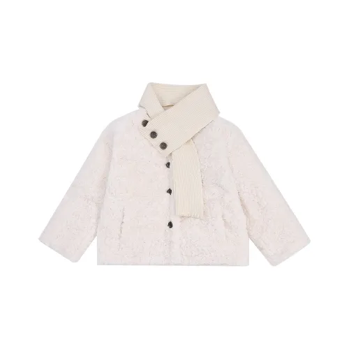 Smileyworld Экрю Пальто Школьный возраст Топы