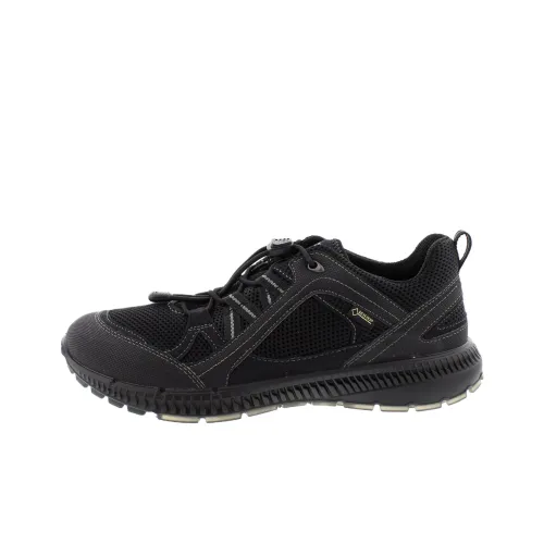 Ecco Terracruise II Водонепроницаемый Низкий Топ Повседневная Обувь Женская Черная