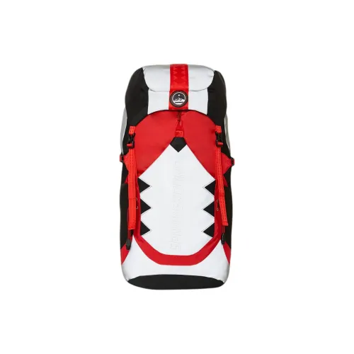 SPRAYGROUND 69,7L Альпинистский рюкзак для активного отдыха сумка на открытом воздухе ткань с 3M светоотражающими элементами белый и красный унисекс