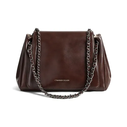 C°BANNER Сумка через плечо из синтетической кожи женская кофейного цвета
