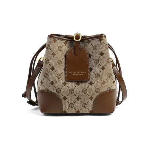 PESASRIE Ткань Синтетическая кожа Сумка через плечо Стандартная Женская Цвет эбеновое дерево