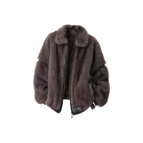 Universal Templates Бархат Feel Пальто Унисекс