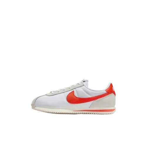 Nike Cortez Textile Low Топ KIDS Lifestyle Shoes Белый Унисекс