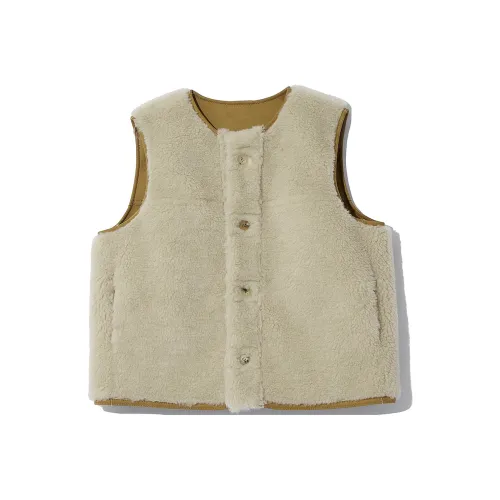 Le 17 Septembre Двусторонний овчинный жилет женский