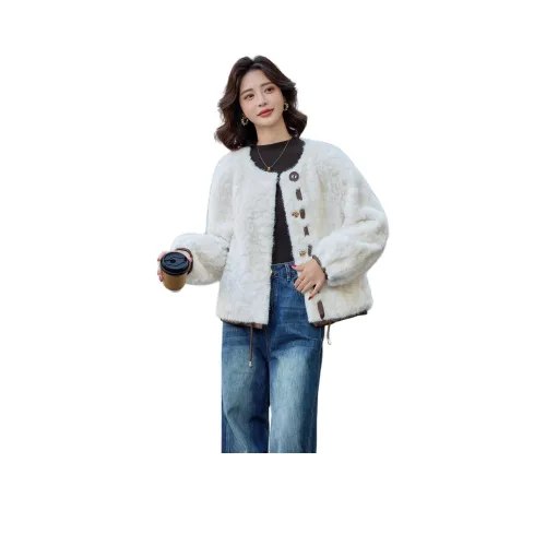 Yi Mengyuan Вельвет Feel Пальто Женское