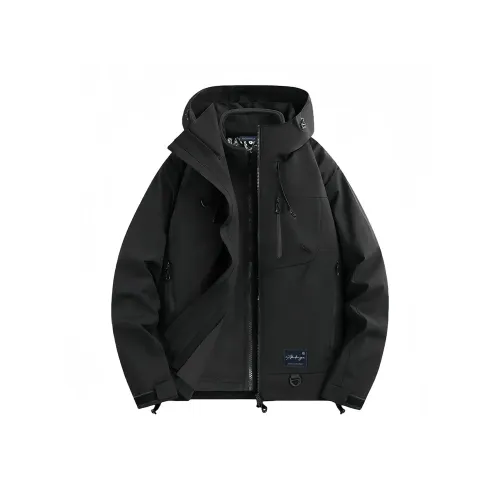 ABCDONGA Термический Устойчивый к истиранию Водонепроницаемый Водоотталкивающий Ветрозащитный Ветровка Унисекс