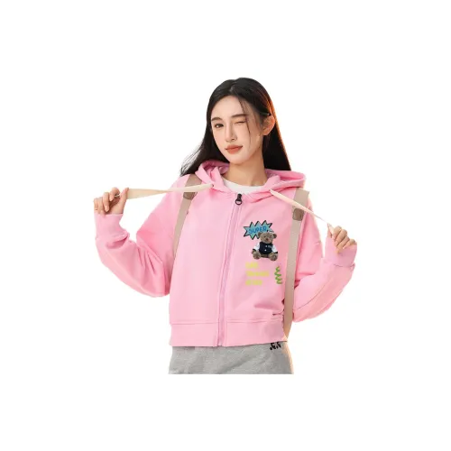 CCAABB Розовый Унисекс Куртки