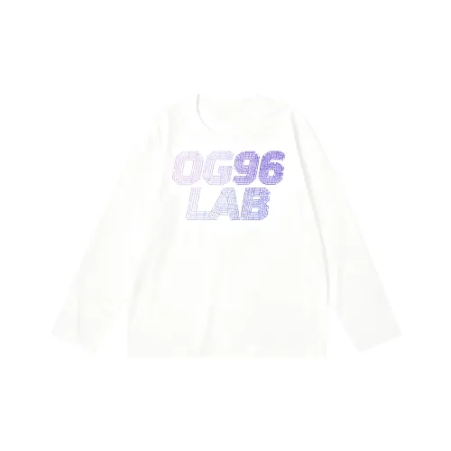 OG96 LAB Белый Унисекс T-рубашки