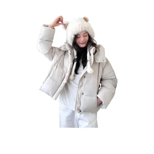 ZEKIKO STUDIO Хлопковый пуховик женский