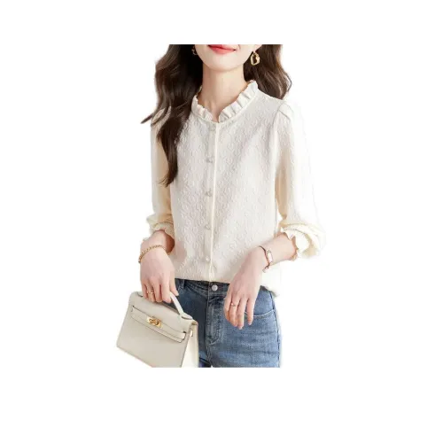 ZIMO Cotton Linen Blend Shirt Women's