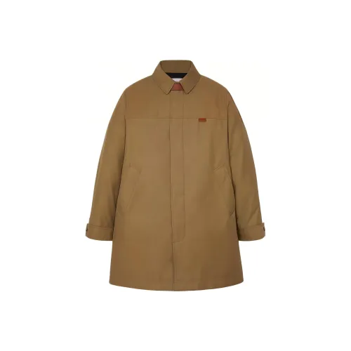 COACH Хаки Мужские пуховики