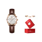 Розовое золото, белый циферблат [Коробка ограниченного издания]