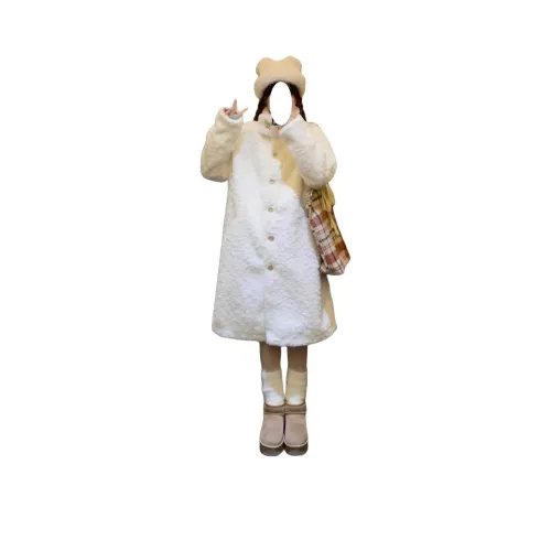 BVODE Экрю Утеплённый Женский Бархатный Куртка