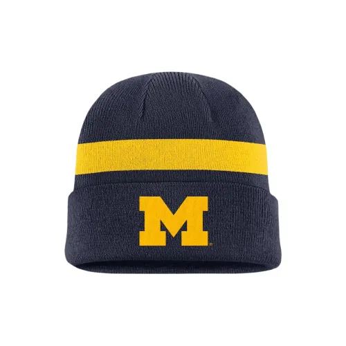 Джордан Акриловые Шапки-бини Мужские Морской Синий