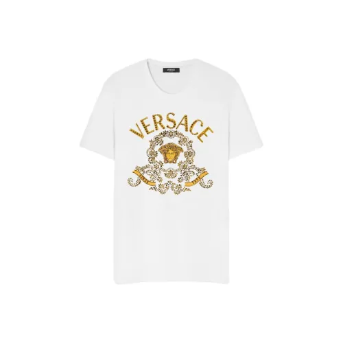 VERSACE Белые Мужские T-рубашки