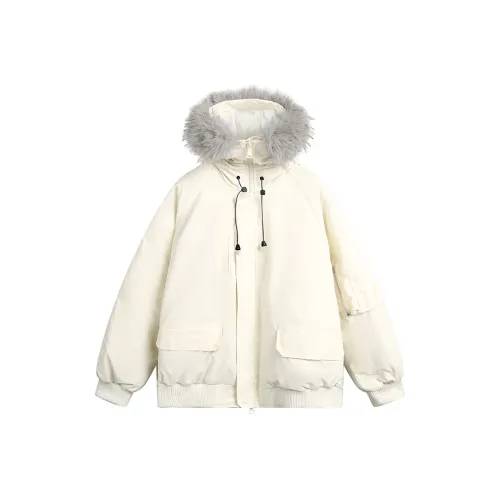 DOUBLEFISH Хлопковый пуховик унисекс