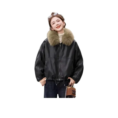 Куртка из кожи Kangaroo женская