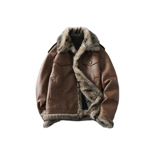 VERAF CA Унисекс Кожаные куртки