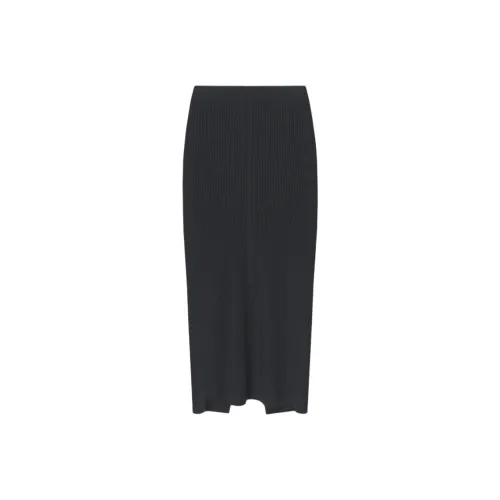 AERON Черные Женские Вязаные Длинные Юбки