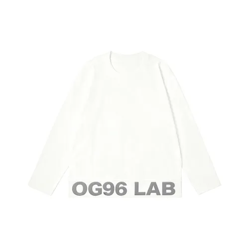 OG96 LAB Белый Унисекс T-рубашки