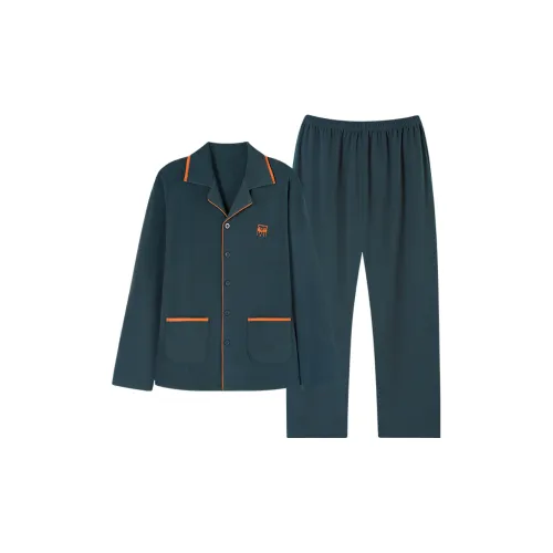 ЮЙЧЖАОЛИНЬ Pajama Комплект Осенний и Зимний Мужской