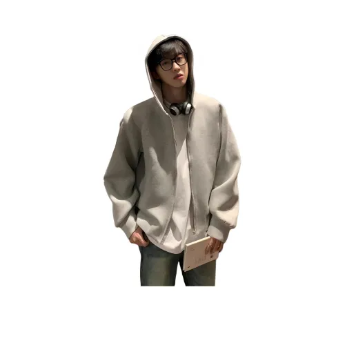 MORii Светло-серый унисекс куртки