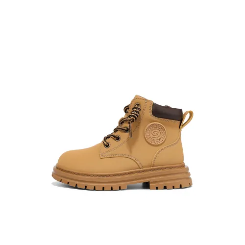 ST SAT KIDS Saturday Детская обувь Термическая Амортизация Противоскользящие Высокие детские ботинки Мартин